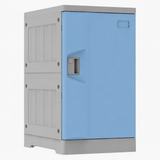 ABS student backpack locker 704mm full height in blue - Newstar Singapore