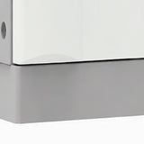 Base plinth detail of the G606 ABS student locker