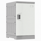ABS student backpack locker 704mm full height in white - Newstar Singapore