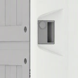 Recessed handle and lock on the G606 ABS student locker door