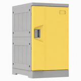 ABS student backpack locker 704mm full height in yellow - Newstar Singapore