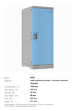 G926 ABS student backpack locker specifications and dimensions - Newstar Singapore