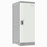 ABS student backpack locker 1024mm full height in white - Newstar Singapore