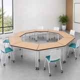 Mobile Classroom Desk with Lockable Castors — Custom Sizes