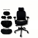 Seat Protector Cover — Steelcase Leap Chair (V1 & V2) | Removable & Washable | Singapore