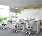 Newstar Height Adjustable Office Table, Workstation Table