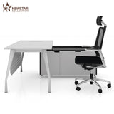 L-shape Modern Office Furniture Computer Executive Laminate Wooden Office Desk BA-98 Series