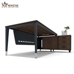 Office Desk Modern Executive Metal Desk Frames for Manager Desk BORUI Series