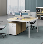Modern Modular Living Room Glass Partition Design Office Table ZB Series