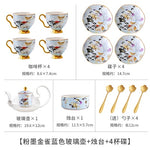 Newstar Heating Scented Tea Pot, European Tea Sets, Heat-resistant Glass, Afternoon Tea, Filter Teapot