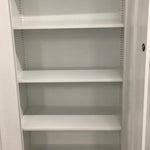 Tall Metal Key-Lock Office Cabinet (5 shelves)
