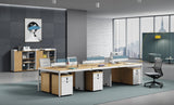 Modern Modular Living Room Glass Partition Design Office Table ZB Series