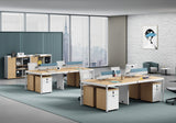 Modern Modular Living Room Glass Partition Design Office Table ZB Series